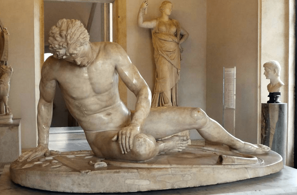 style and artistic marble statue